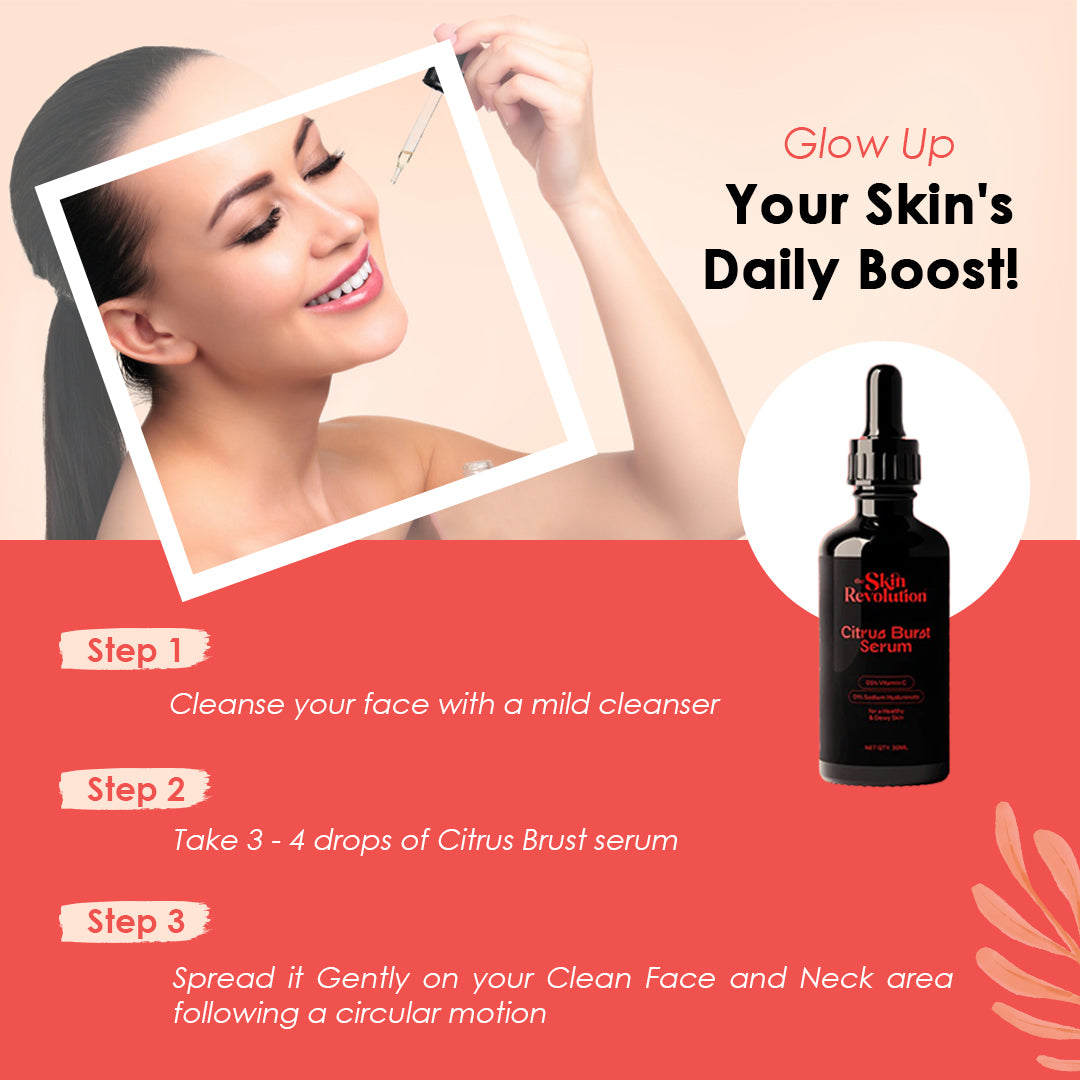 Citrus Burst Serum - The Skin Revolution